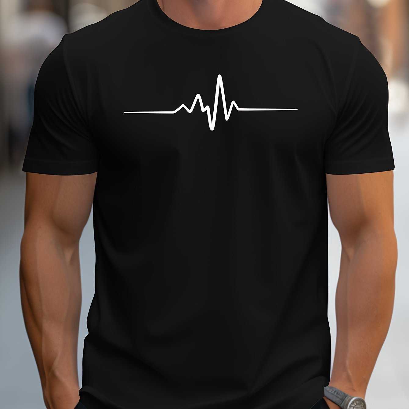 European And American 3D Sports Men T-shirt