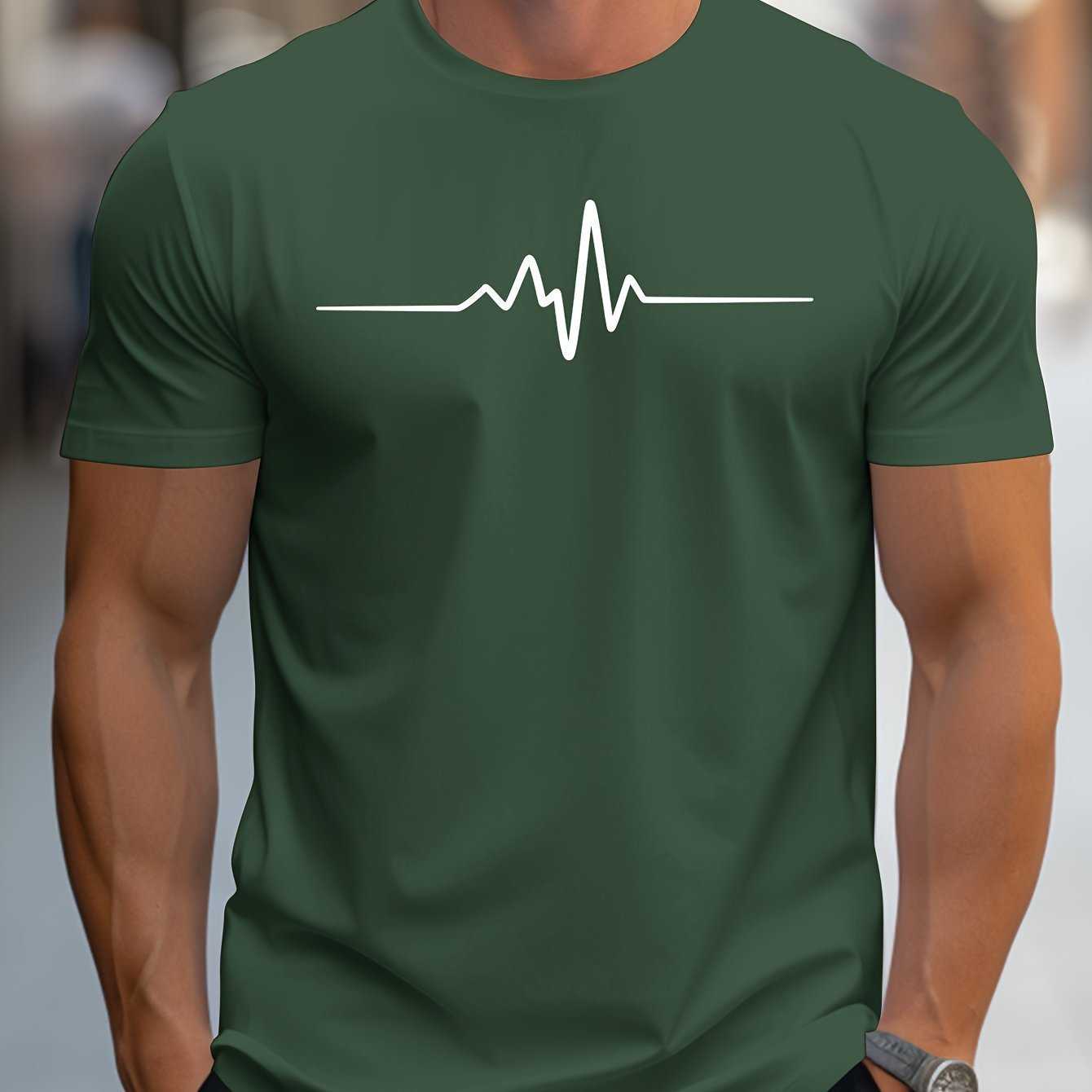 European And American 3D Sports Men T-shirt