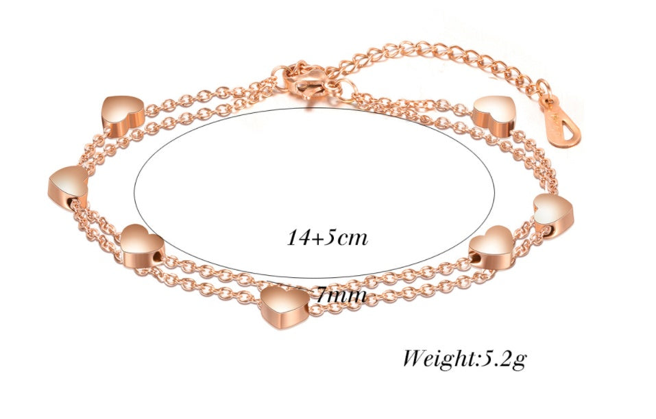 Bohemian Stainless Steel Ladies Bracelet