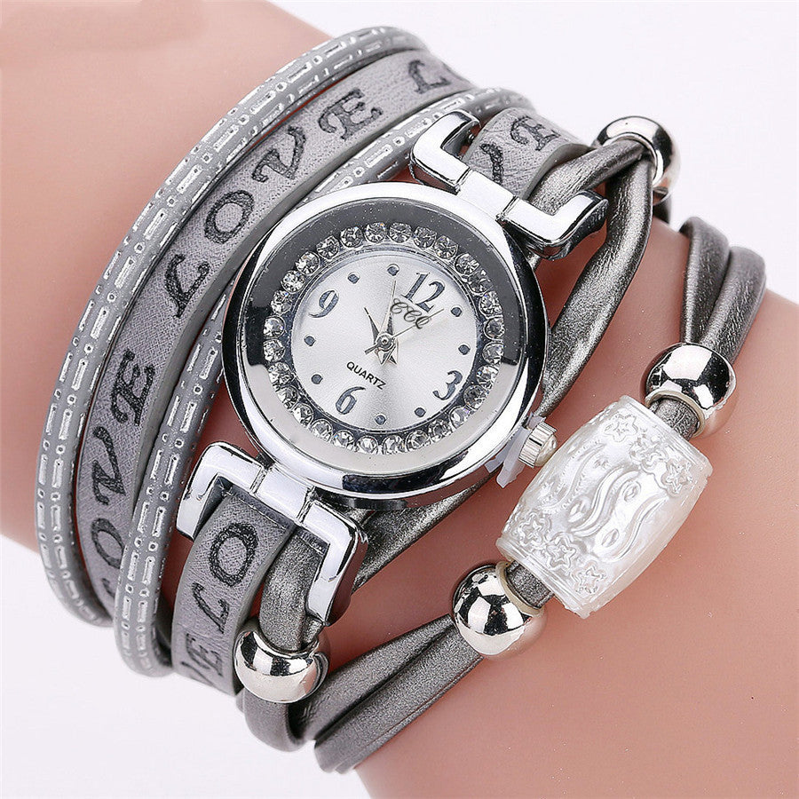 Strap scoring ladies bracelet