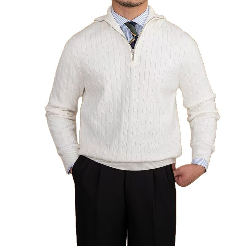 Men's Business Casual Slim-fit Top