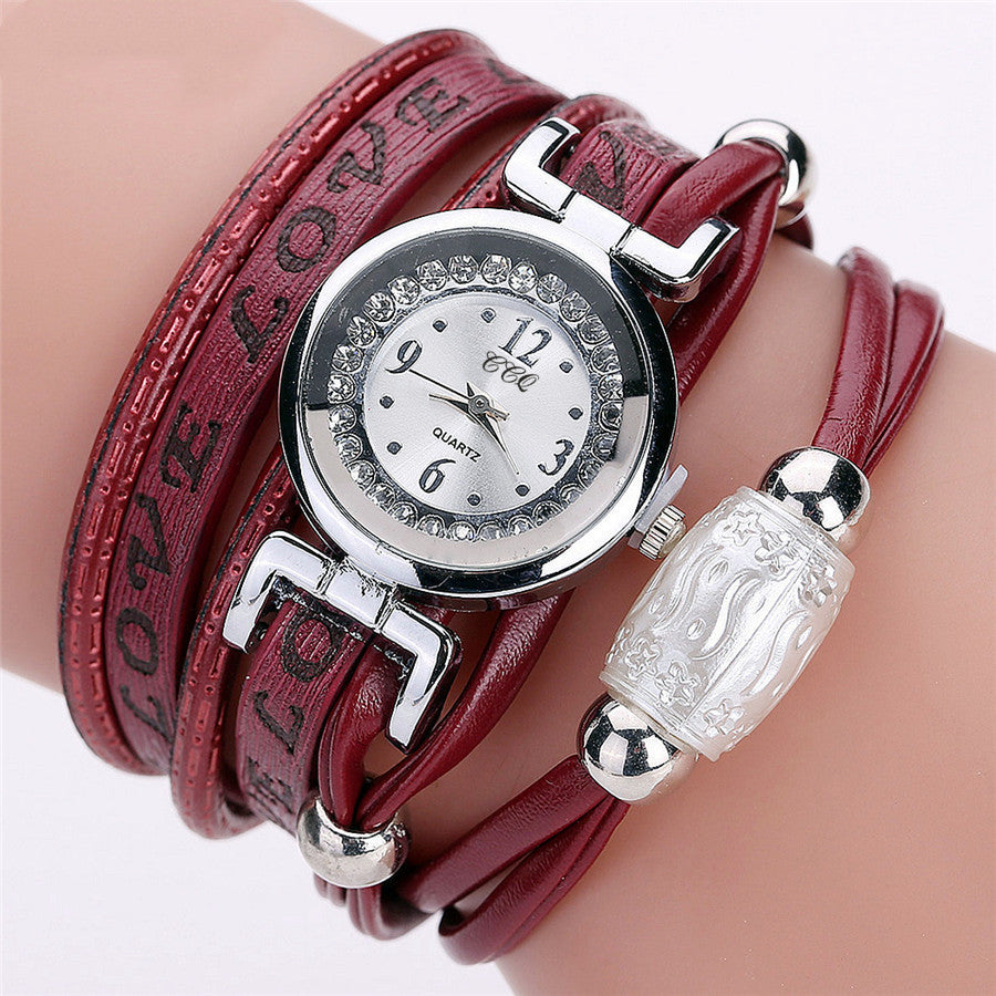 Strap scoring ladies bracelet