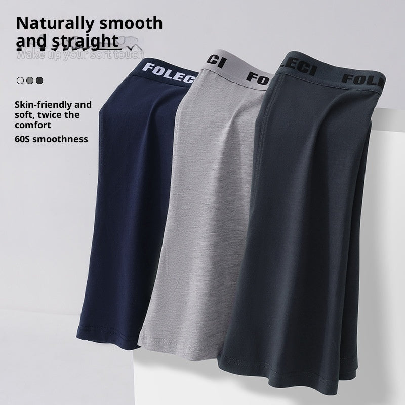 Men's Lengthened Sports Underwear Anti-wear Leg Four Corners