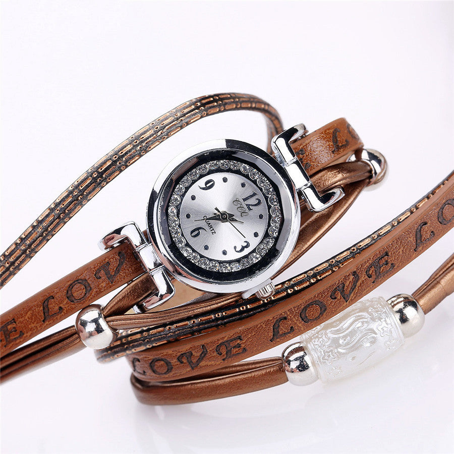 Strap scoring ladies bracelet