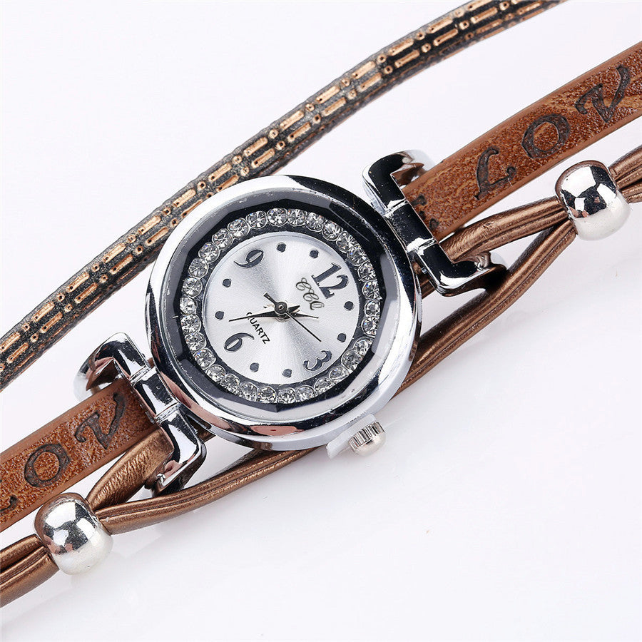 Strap scoring ladies bracelet