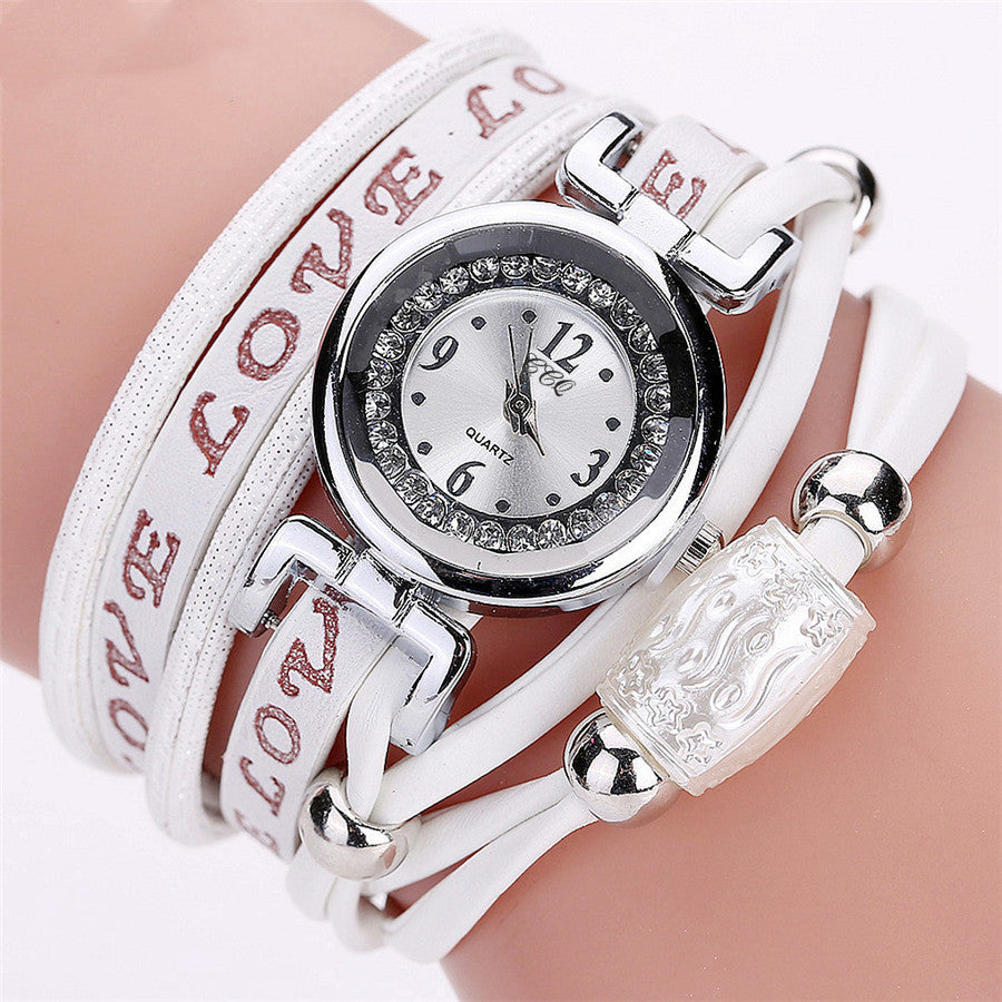 Strap scoring ladies bracelet