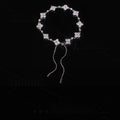 Micro Zircon Inlaid Flower Bracelet For Ladies