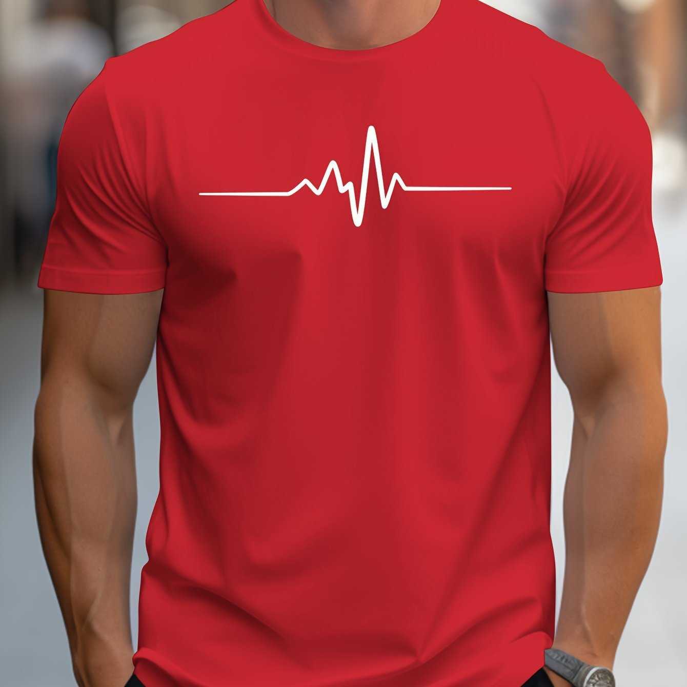 European And American 3D Sports Men T-shirt