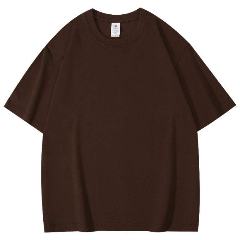 Heavy 280g Pure Cotton Short-sleeved T-shirt For Men