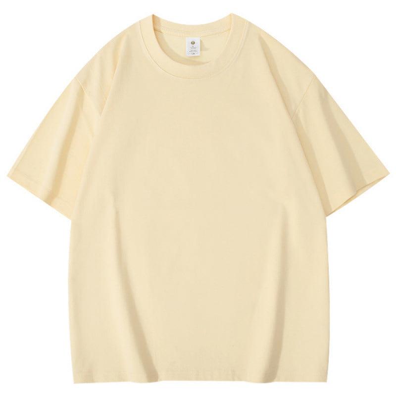 Heavy 280g Pure Cotton Short-sleeved T-shirt For Men