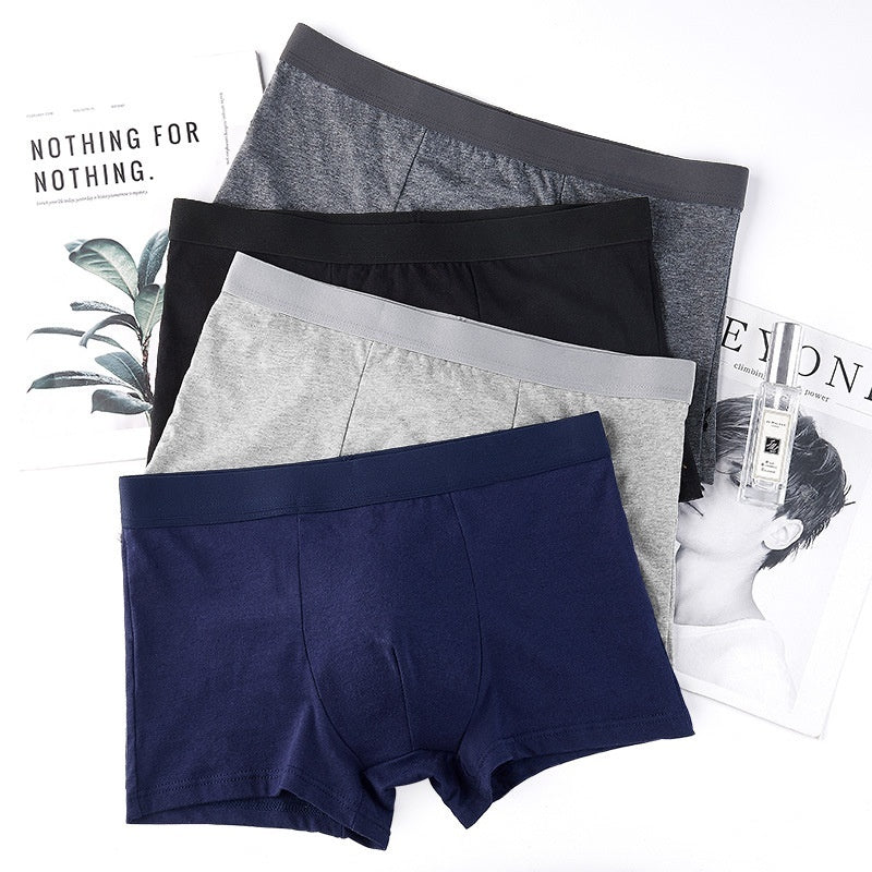 Men's Cotton Large-Size Summer Underwear