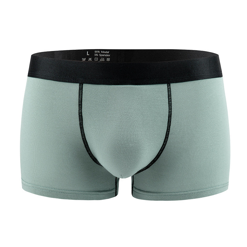 Standard Mens Sexy Underwear Modal Low-rise