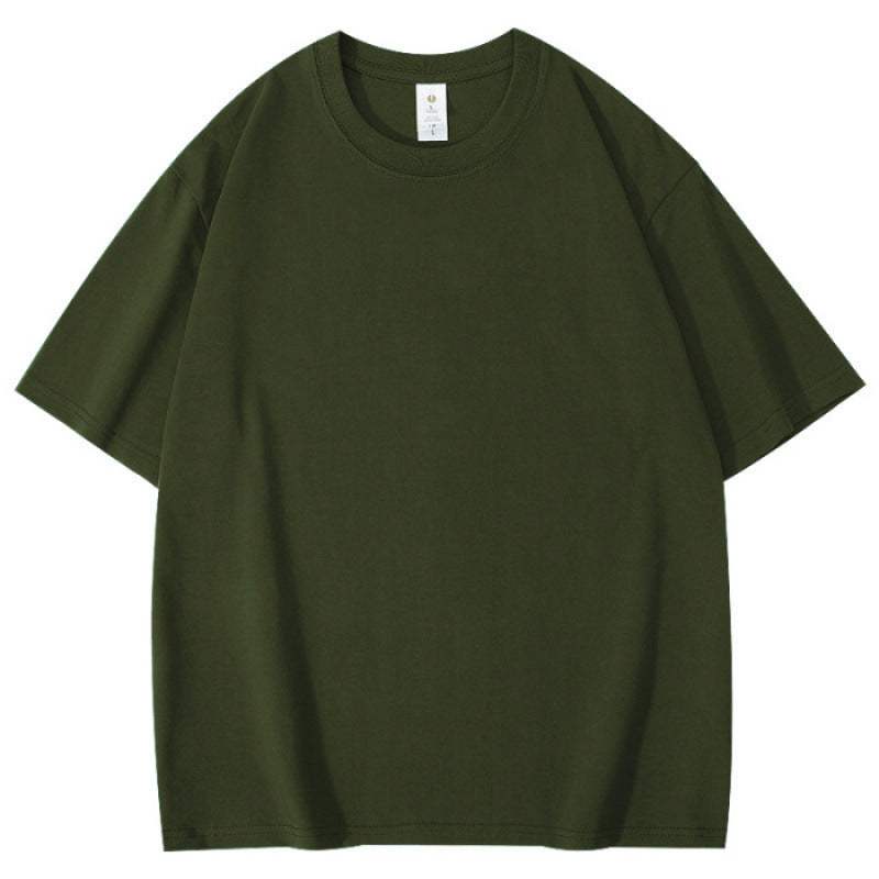 Heavy 280g Pure Cotton Short-sleeved T-shirt For Men