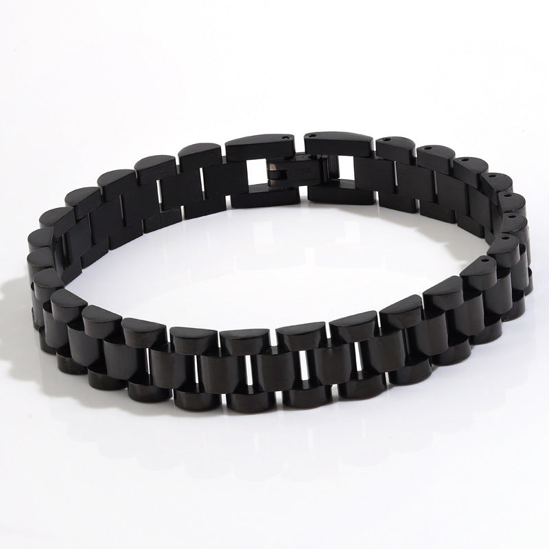Stainless Steel Bracelet-style Wristband For Men And Women